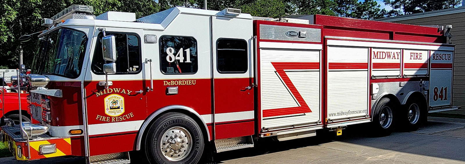 Side Of Fire Engine