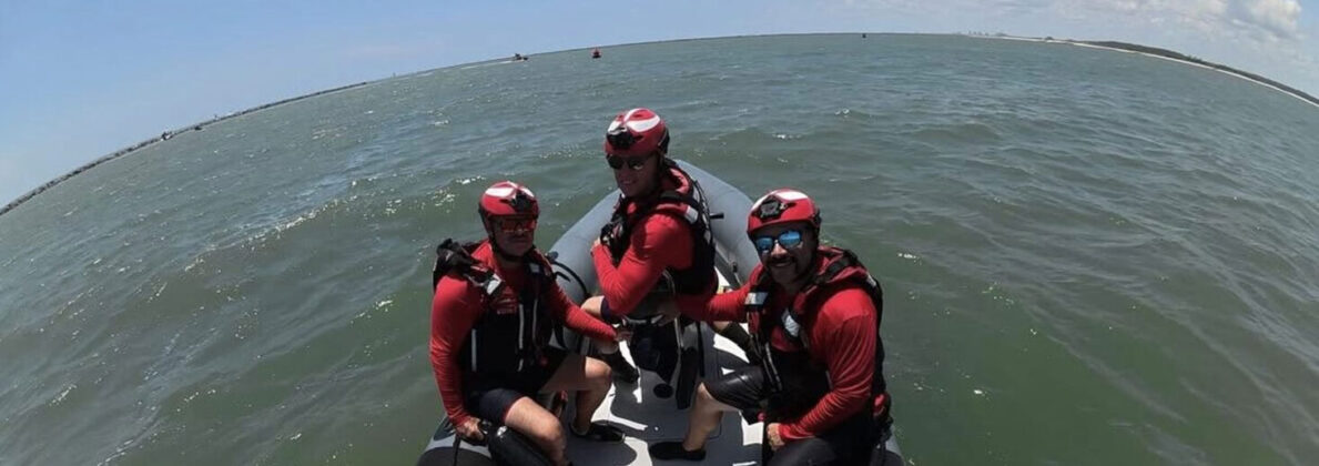 Men On Raft